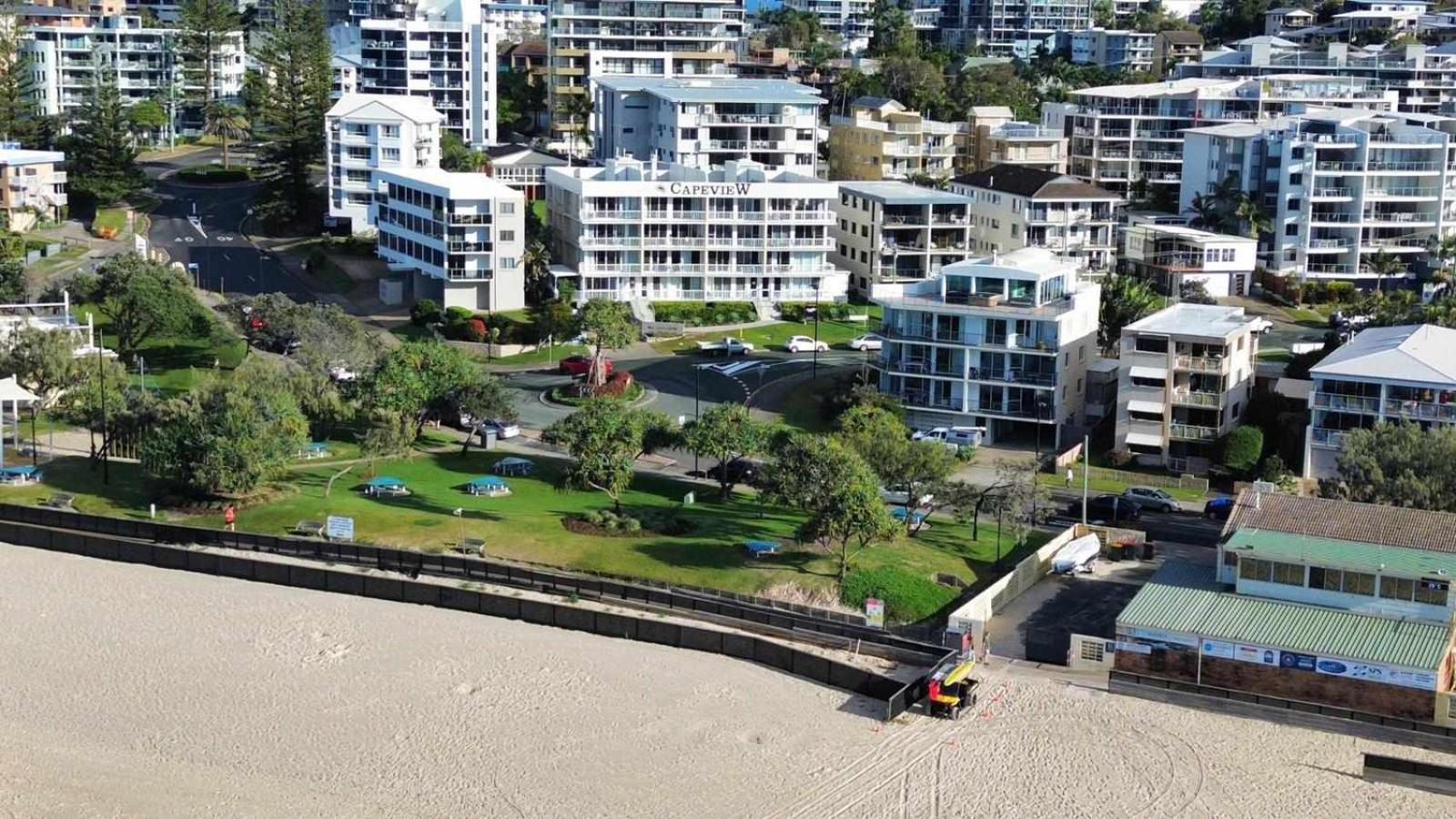 Capeview Apartments - Right On Kings Beach Caloundra Ngoại thất bức ảnh